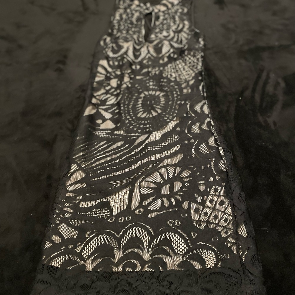 Elegant Black Lace Dress